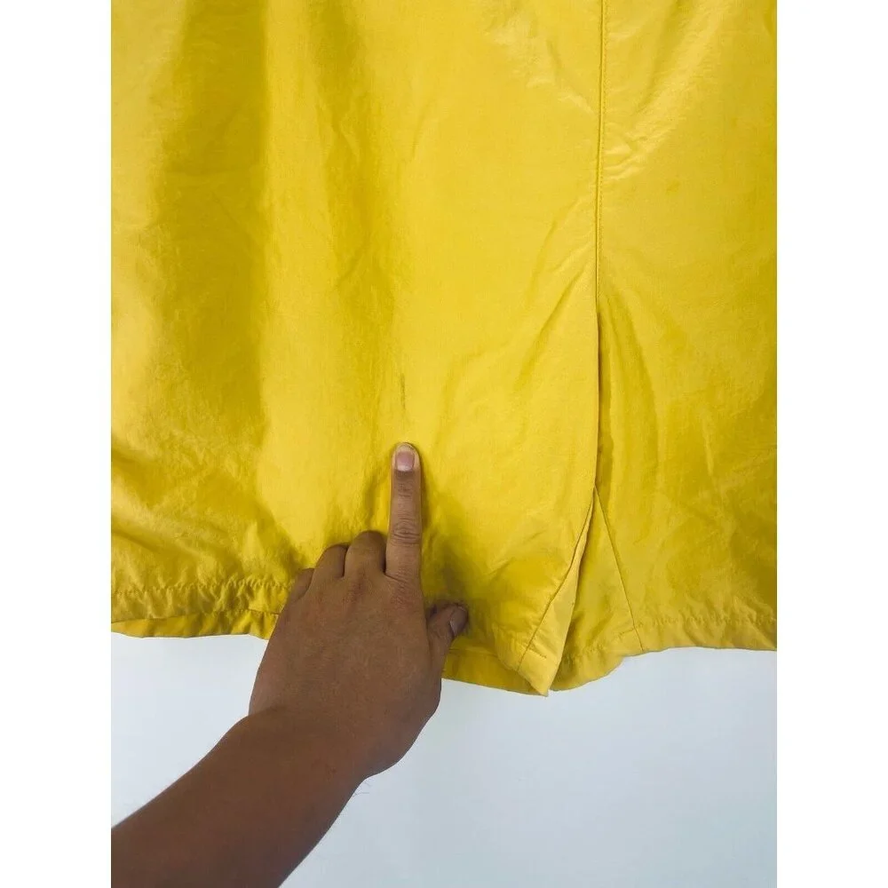 Tommy Hilfiger Athletics Men's size XL Yellow Swim Shorts Spellout Trunks